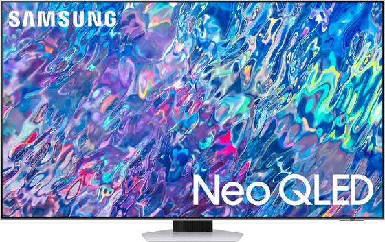 Телевизор QLED 85&quot; Samsung QE85QN85BAUXCE черный/серебристый 4K SmartTV безрамочный