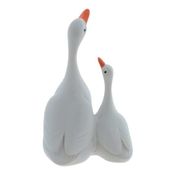 Фигурка декоративная &quot;Гуси&quot;, Д5,5 Ш4 В9 см
