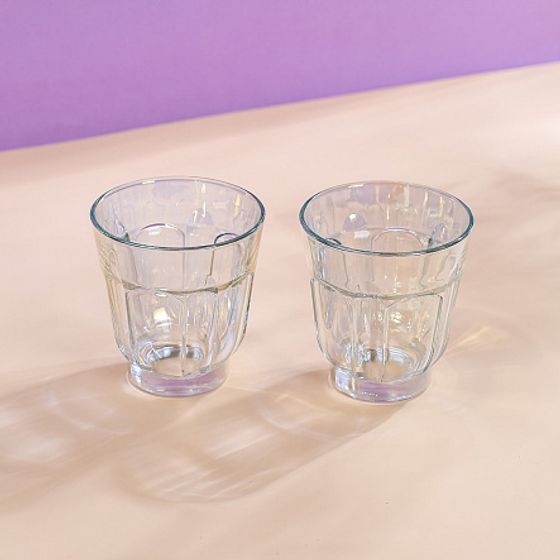 Набор стаканов РОМАН ЗОЛОТИСТЫЙ ХАМЕЛЕОН 2шт 250мл низких