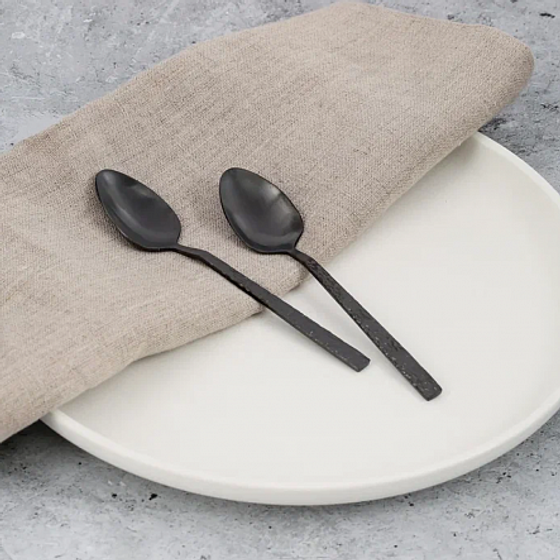 Ложка чайная ROCK BLACK 2шт