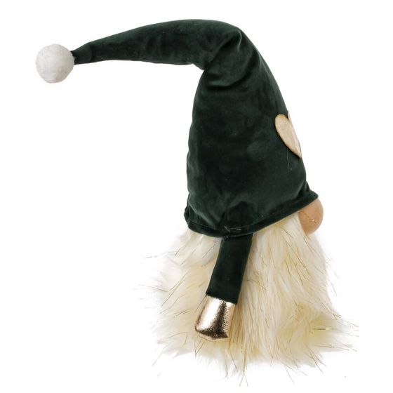 Игрушка набивная с подсветкой &quot;Гном&quot; (2хААА, н/п), L16 W13 H46 см, 2в.