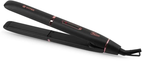 Выпрямитель Vitek VT-8419 36Вт черный макс.темп.:220°С