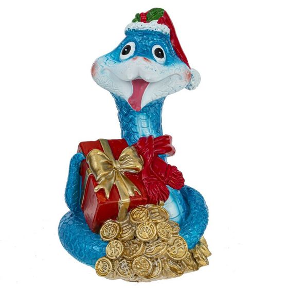 Фигурка декоративная &quot;Змея&quot;, L7 W6 H9,5 см, 4в.