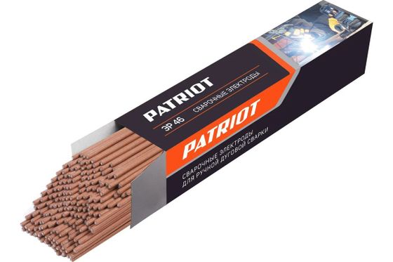 Электроды сварочные Patriot ЭР 46 D=4.0мм L=450мм 

5000гр (605012226)