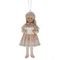 Фигурка декоративная подвесная "Девочка", L5,5 W4,5 H11 см, 2в.