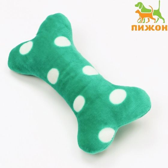 Игрушка мягкая для собак &quot;Косточка&quot;, 17 х 8 см, микс цветов