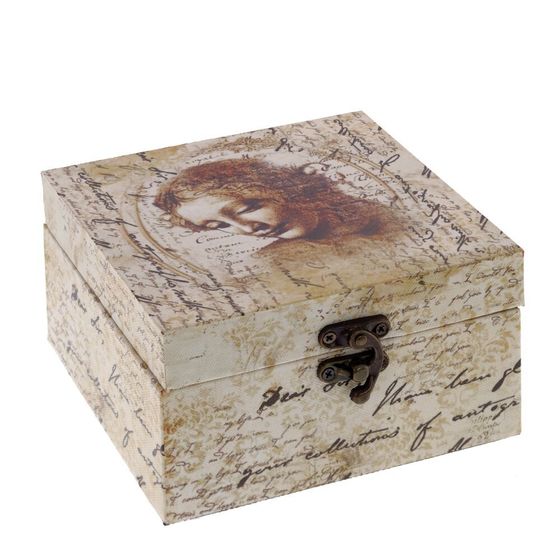 Шкатулка, Д14 Ш14 В8 см