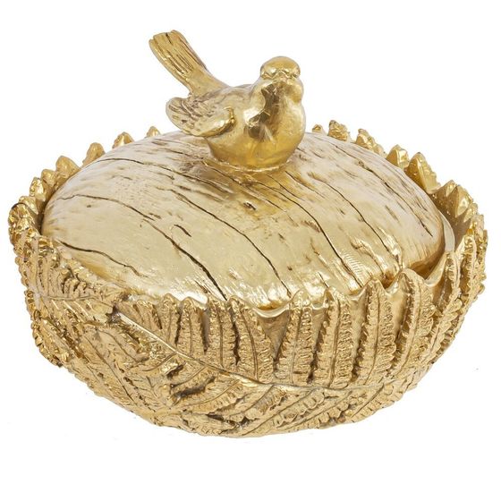 Шкатулка,  L13 W13 H9 см