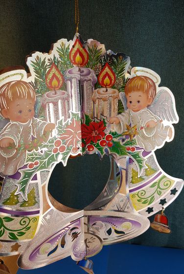 !Елочное украшение "Колокола" 36 см.