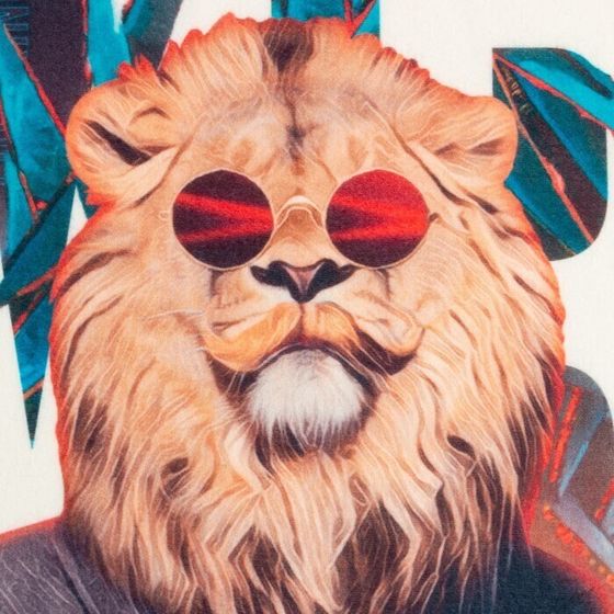 !09 Набор подарочный "Mr. Lion" плед, носки, кружка