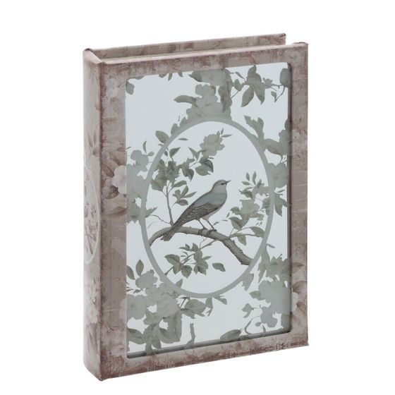 Ключница с зеркальным элементом, L17 W5 H26 см