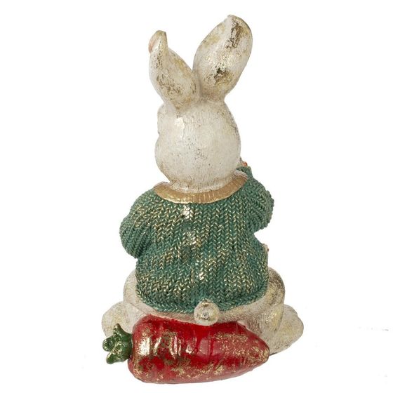 Фигурка декоративная "Заяц", L14 W11,5 H19,5 см