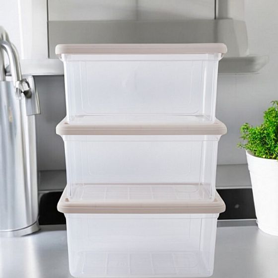 Набор коробок для хранения STORMAX INFINITY 3шт 9л