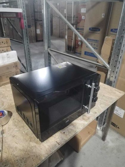 УЦЕНКА-Микроволновая печь JVC JK-MW143M 20л 700Вт черный-(плохая упаковка)