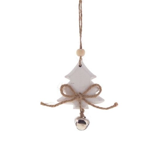 Украшение новогоднее &quot;Елка&quot;, L6 W1,5 H9 см, 4в.