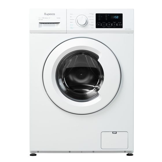 Стиральная машина Бирюса WM-SM712/08 белый 7кг 1200об/мин с паром инвертор