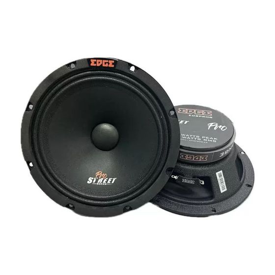 Колонки автомобильные Edge EDSPRO8-E3 8&quot; (20см) 450Вт 98дБ 4Ом (ком.:2шт)