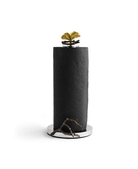 Butterfly Ginkgo Paper Towel Holder