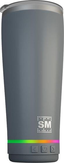 Портативная колонка Soundmax SM-TC001 1.0 2Вт 800 мАч серый