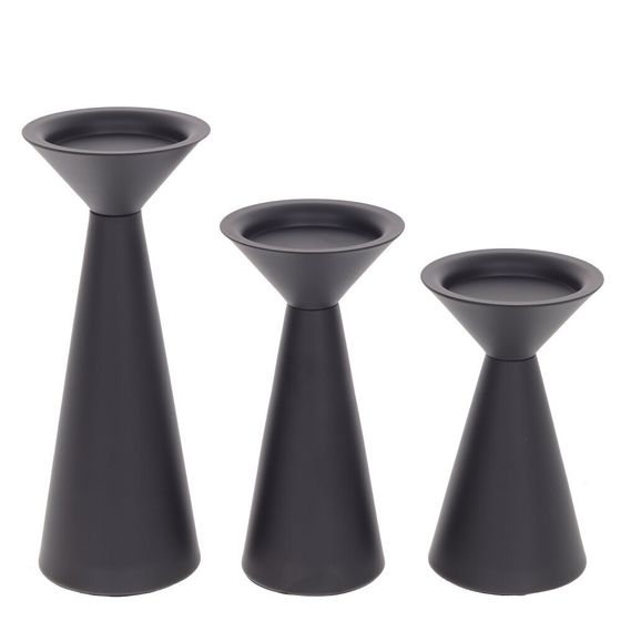 Подсвечник, L8 W8 H16 см