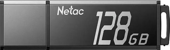 Флеш диск 128Gb Netac U351 (NT03U351N-128G-30BK) USB3.0 серый
