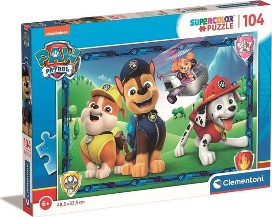 Clementoni CLE пазл 104 SuperColor Щенячий патруль 27177