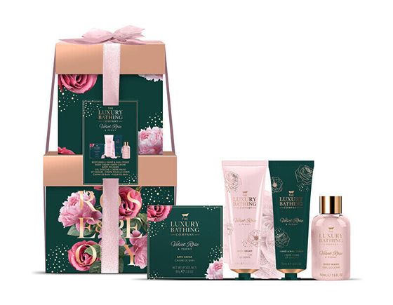 Rose &amp; Peony body care gift set 5 pcs