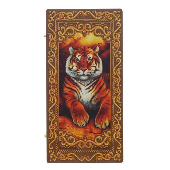 Игра настольная "Нарды", L39 W19,5 H4 см