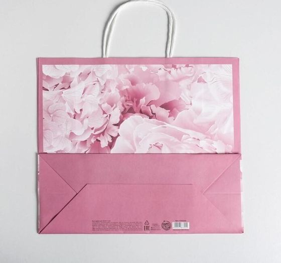 !09 НАБОР 2 ШТУКИ - Пакет крафтовый «Dreams», 26 × 30 × 11,5 см.
