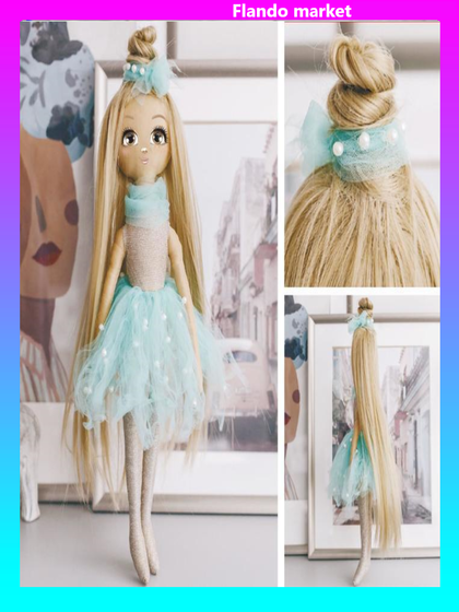 !09 Интерьерная кукла «Тиффани», набор для шитья 21 × 0.5 × 29.7 см