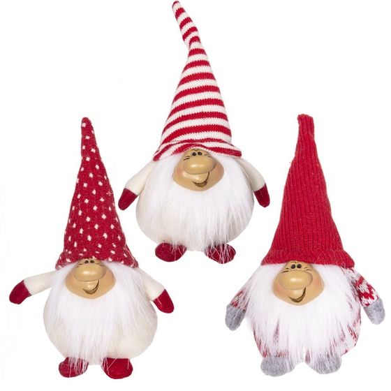 Игрушка набивная &quot;Гном&quot;, L9 W7 H18 см, 3в.