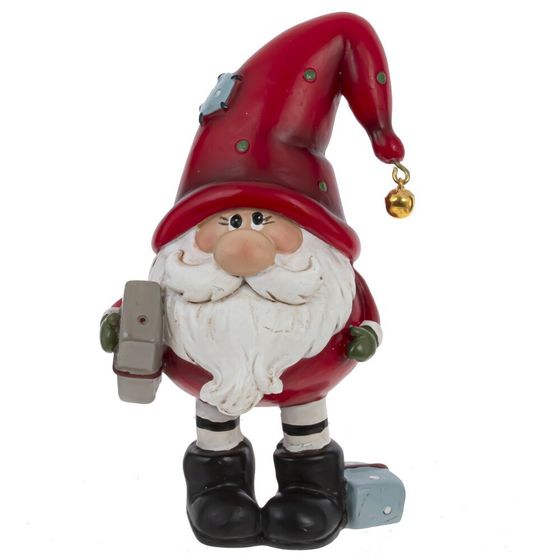 Фигурка декоративная &quot;Гном&quot;, L5 W4,5 H11,5 см, 4в.