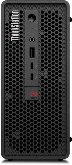 ПК Lenovo ThinkStation P3 Ultra SFF i7 13700 (2.1) 32Gb SSD1Tb UHDG 770 Windows 11 Professional 64 2.5xGbitEth+1xGbitEth 300W мышь клавиатура черный