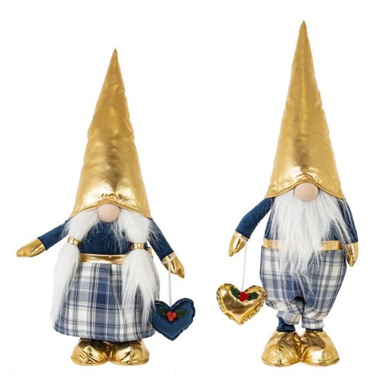 Игрушка набивная &quot;Гном&quot; (телескоп ноги), L19 W14 H88/40 см, 2в.