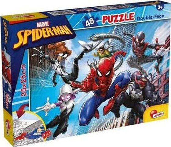 Lisciani LISCIANI MARVEL PUZZLE DF M-PLUS 48 ЧЕЛОВЕК-ПАУК