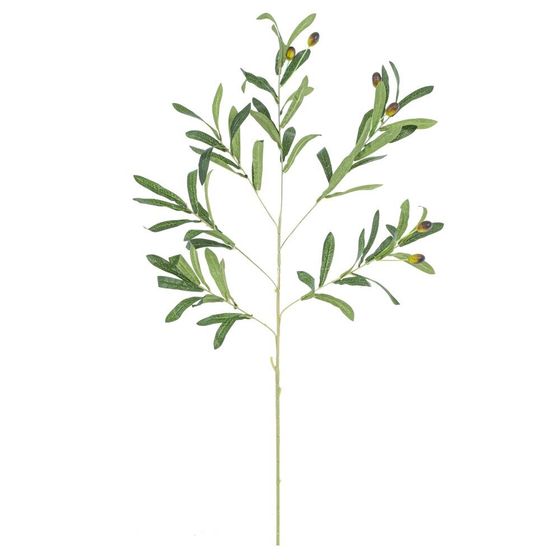 Ветка искусственная &quot;Олива&quot;, L22 W12 H92 см