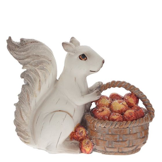 Фигурка декоративная &quot;Белочка&quot;, L15 W6 H12,5 см, 2в.