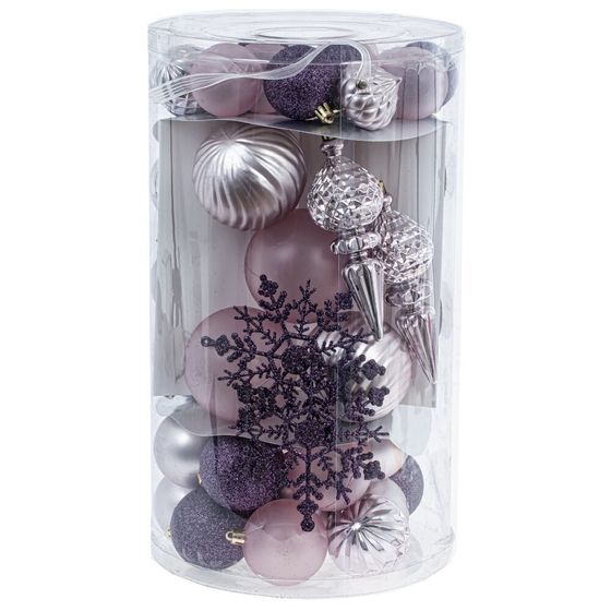 Набор из 56шт Украшение новогоднее &quot;Шар&quot;, L21 W21 H37 см