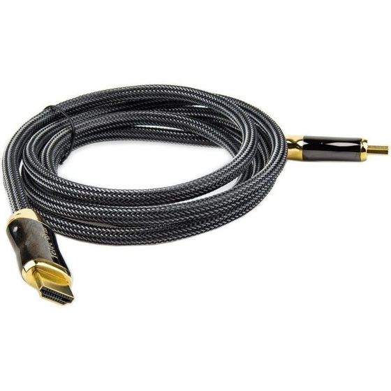Кабель Telecom HDMI (m) - HDMI (m) 2мчерный (TCG300-2M)