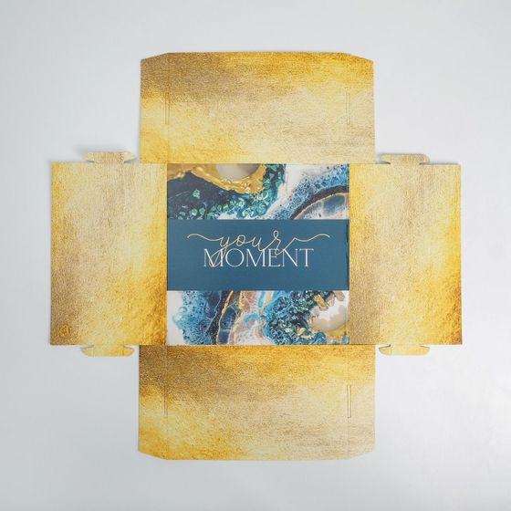 !09 Коробка кондитерская, упаковка, «Флюид» 30 х 30 х 19 см.