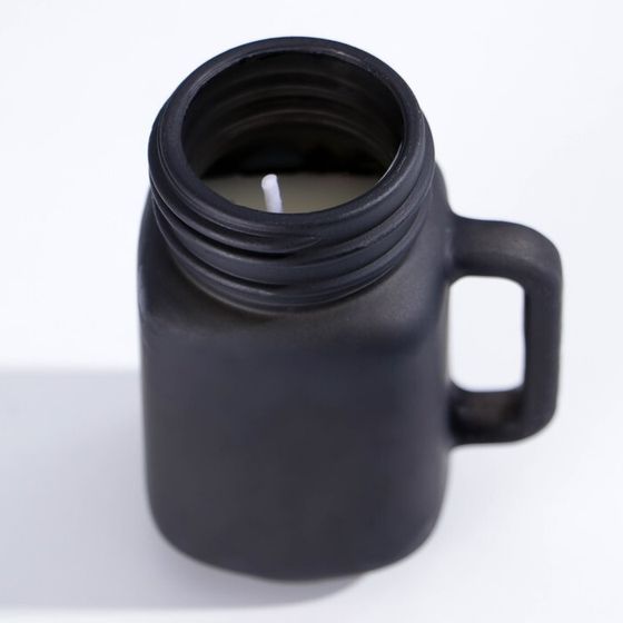 !Свеча в матовой банке "Нежность", МИКС, аромат кофе