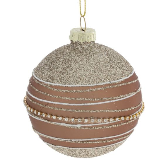 Набор из 12шт Украшение новогоднее &quot;Шар&quot;, D 8 см, L35 W25 H8,5 см