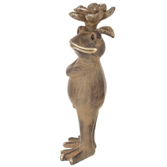 Фигурка декоративная &quot;Лягушка&quot;, L10 W7 H21,5 см, 2в.