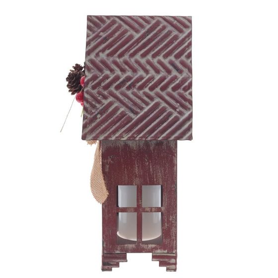 Изделие декоративное с подсветкой &quot;Домик&quot; (2хAA н/п), L19,5 W16 H30,5 см