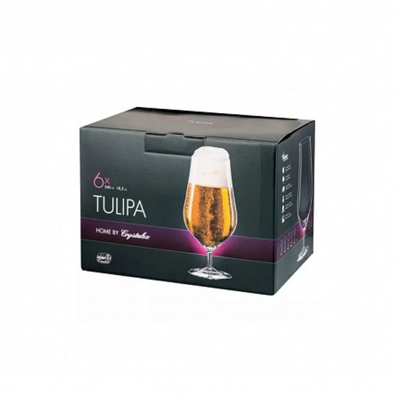 Набор бокалов для пива TULIPA 6шт 540мл