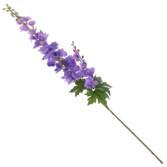 Цветок искусственный &quot;Дильфиниум&quot;, L15 W11 H110 см