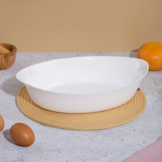 Блюдо для запекания SMART CUISINE WAVY овальное 32X20см