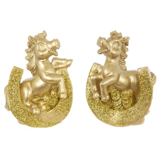 Фигурка декоративная &quot;Лошадка&quot;, L5,5 W3,5 H7 см, 2в.