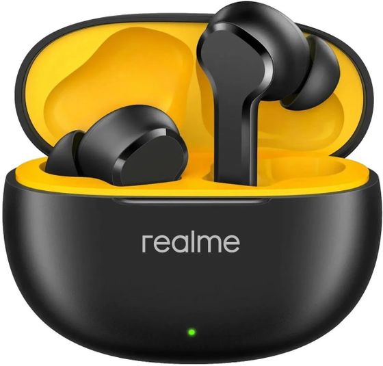 Гарнитура внутриканальные TWS Realme Buds T110 черный (631206000006)