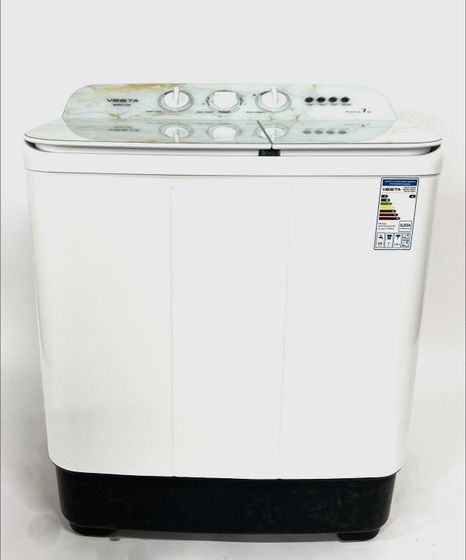 Стиральная машина Vesta WMG70P Abstract 02 белый 7кг 1300 об/мин